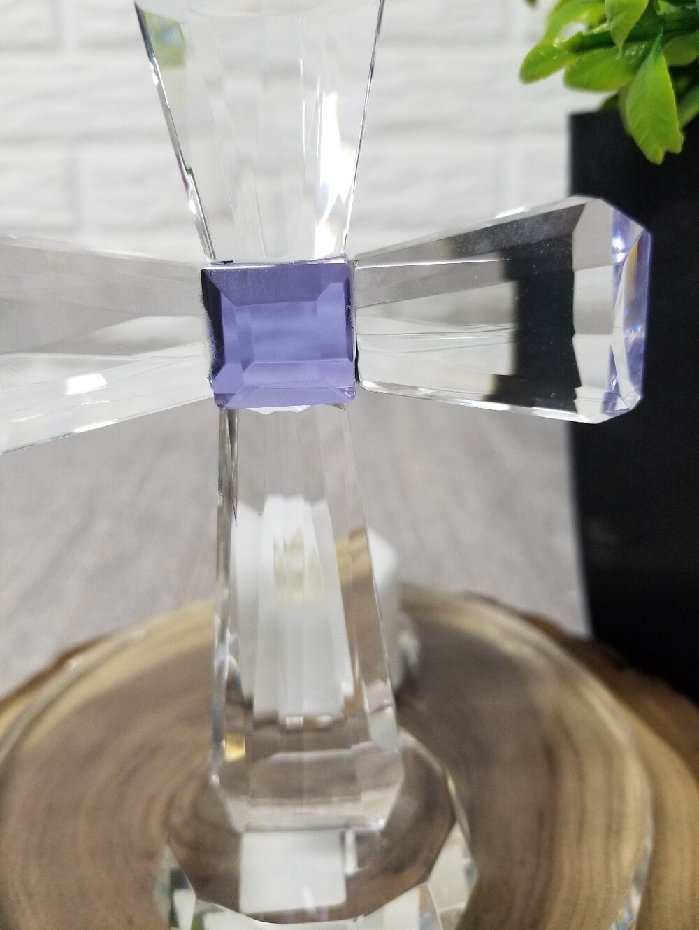 Crystal Cross Tealight Holder - Picture 11 of 11